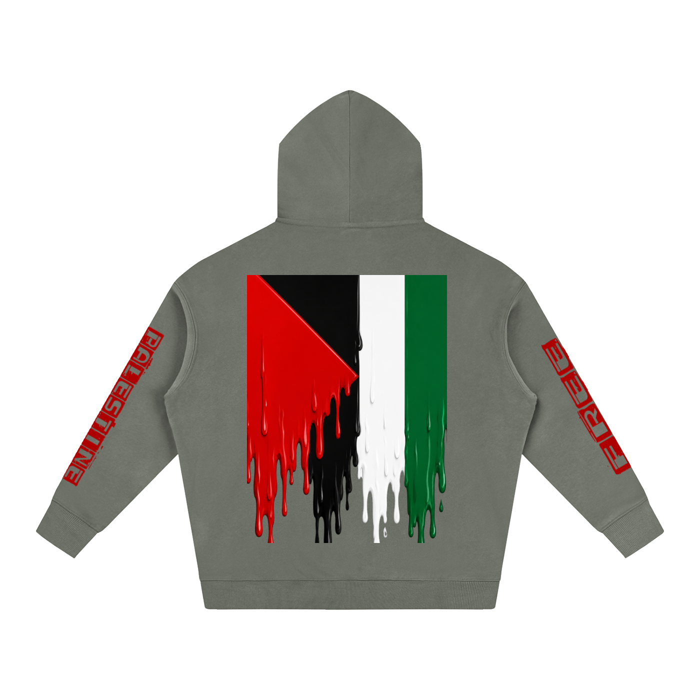 SEMO Palestine Flag Oversize Hoodie