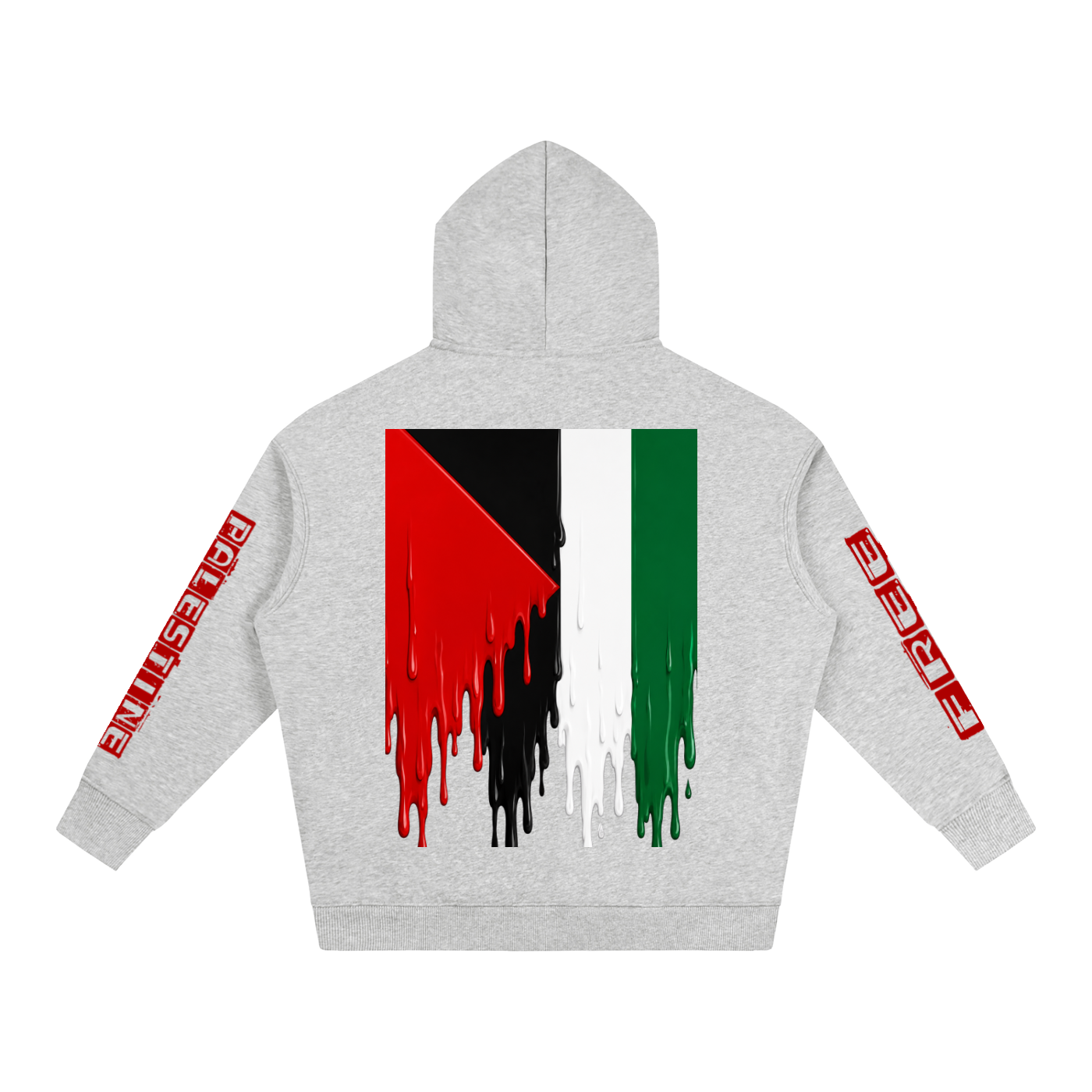 SEMO Palestine Flag Oversize Hoodie