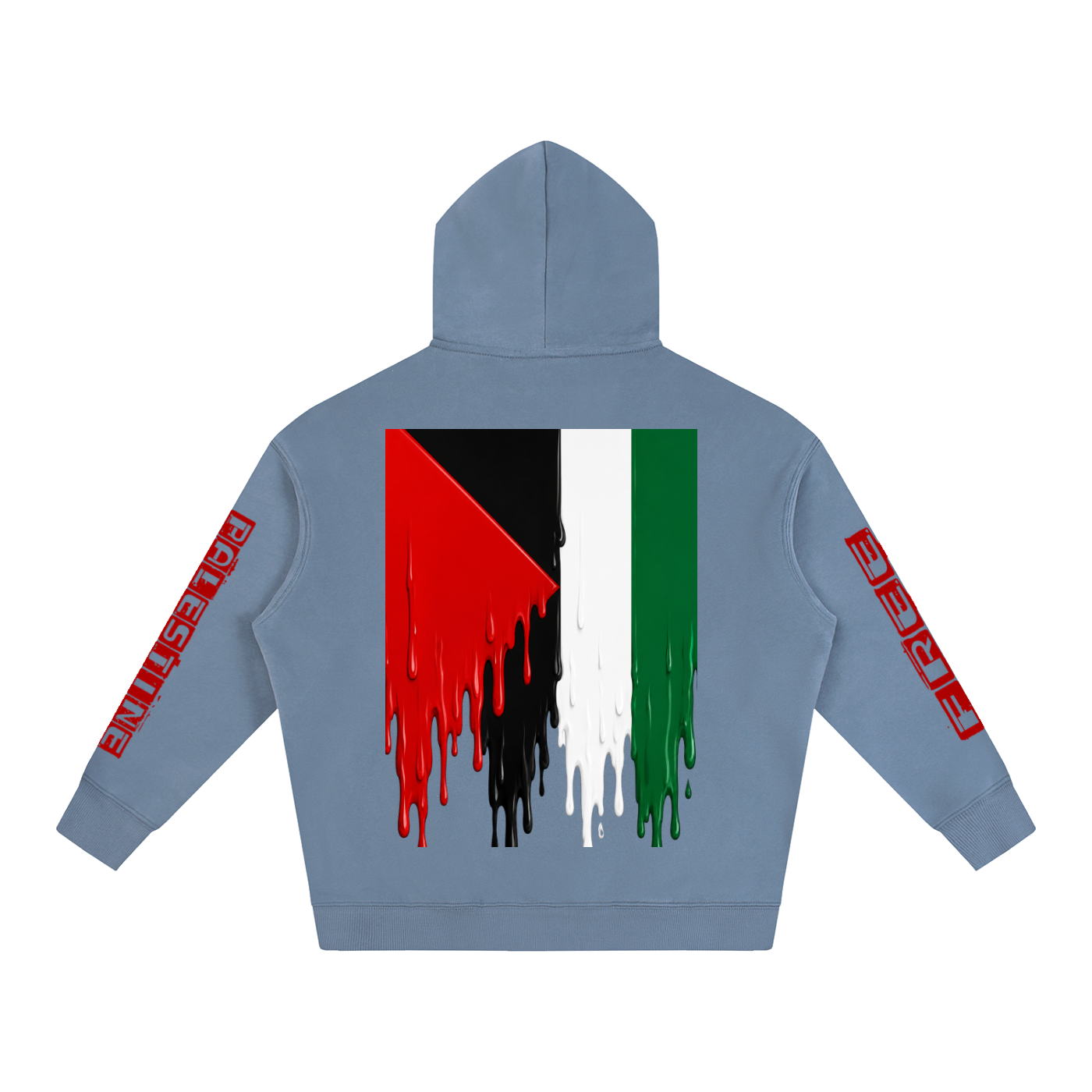 SEMO Palestine Flag Oversize Hoodie