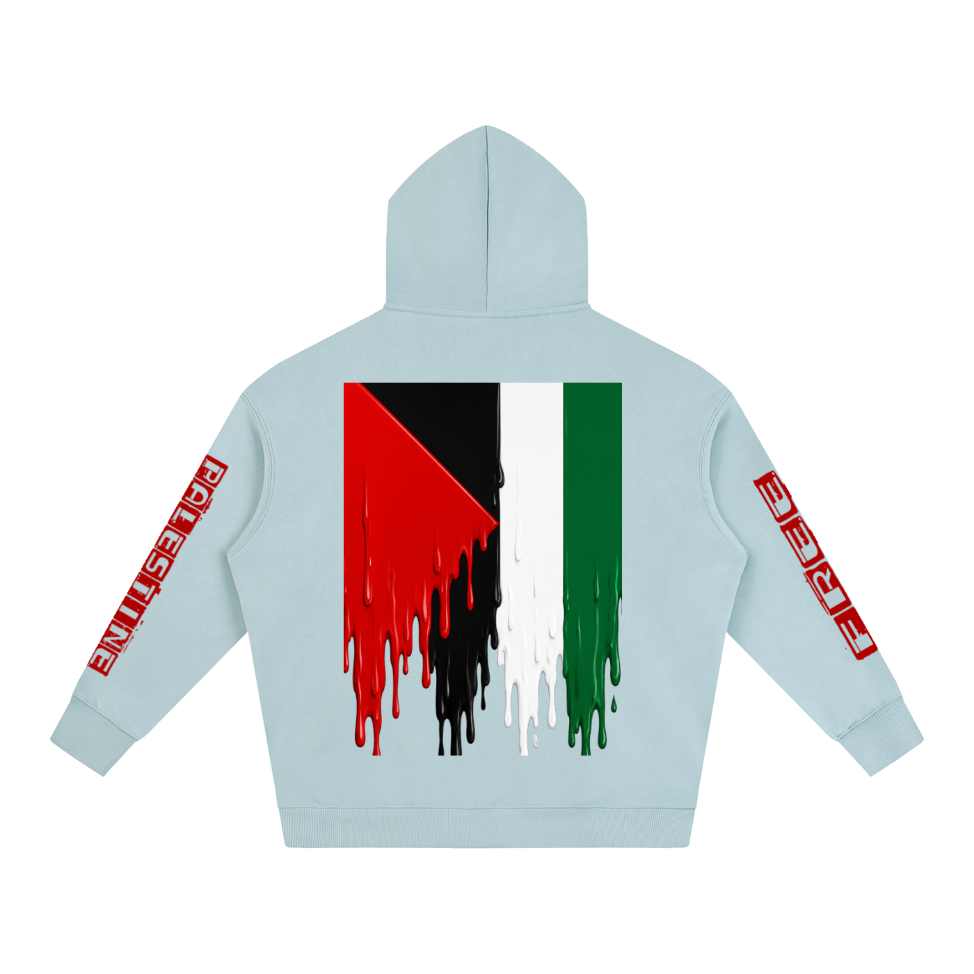 SEMO Palestine Flag Oversize Hoodie