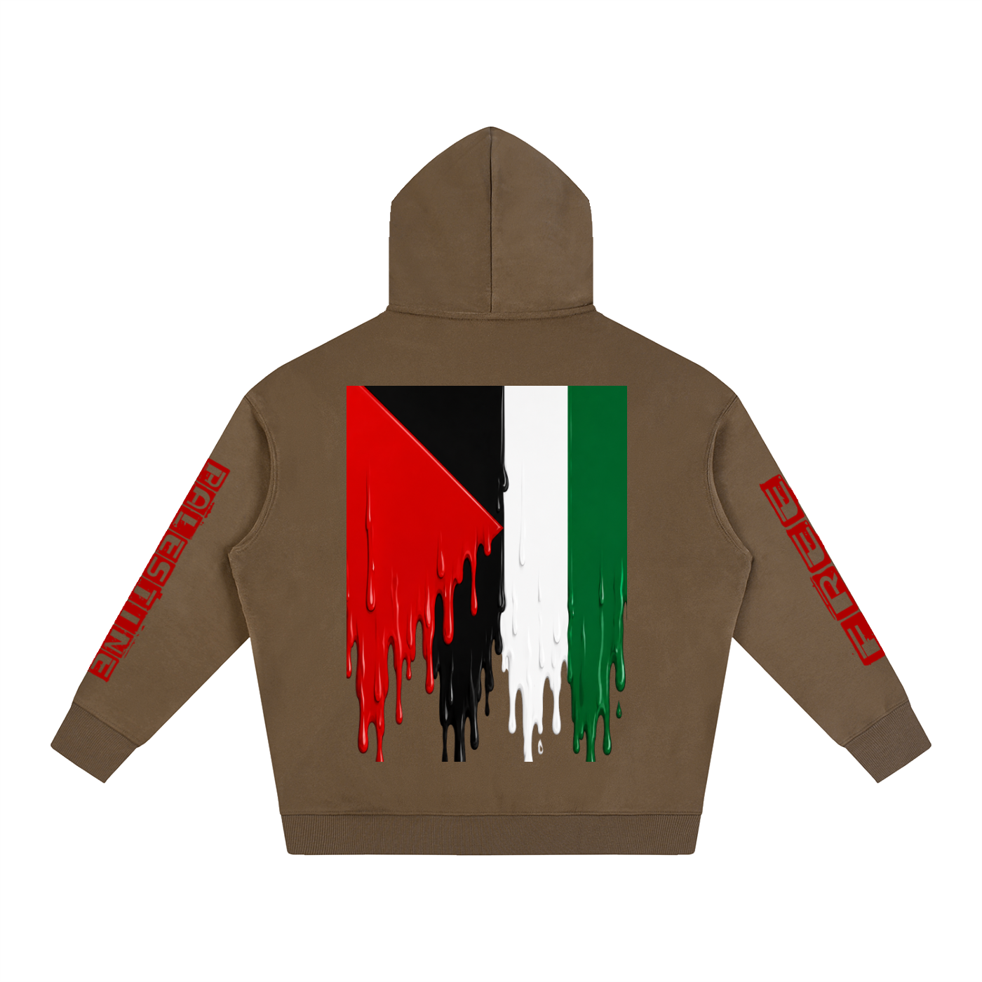 SEMO Palestine Flag Oversize Hoodie